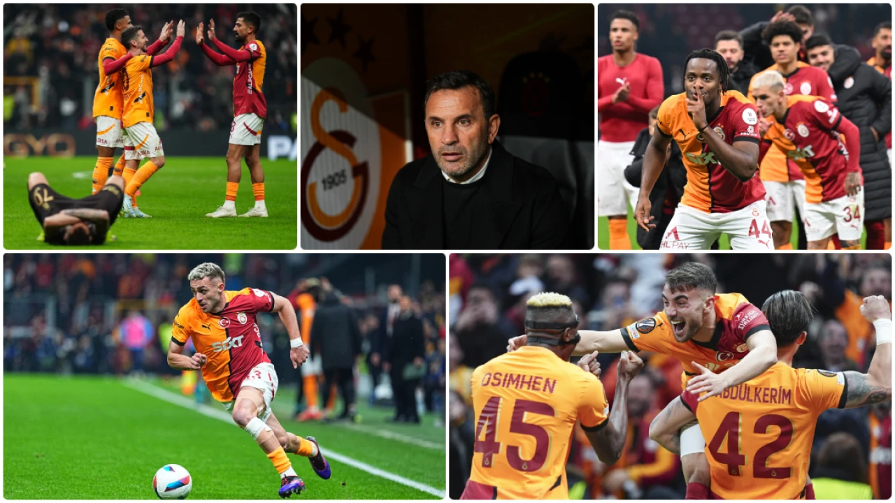 Galatasaray Süper Lig’de Devre Arasına Rekorlar Kırarak Zirvede Girdi!