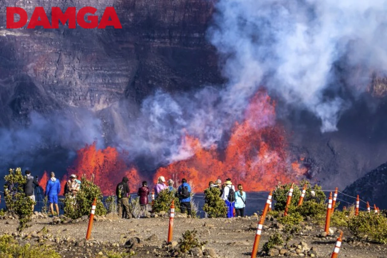 Kilauea Yanardağı Patlamaya Başladı!