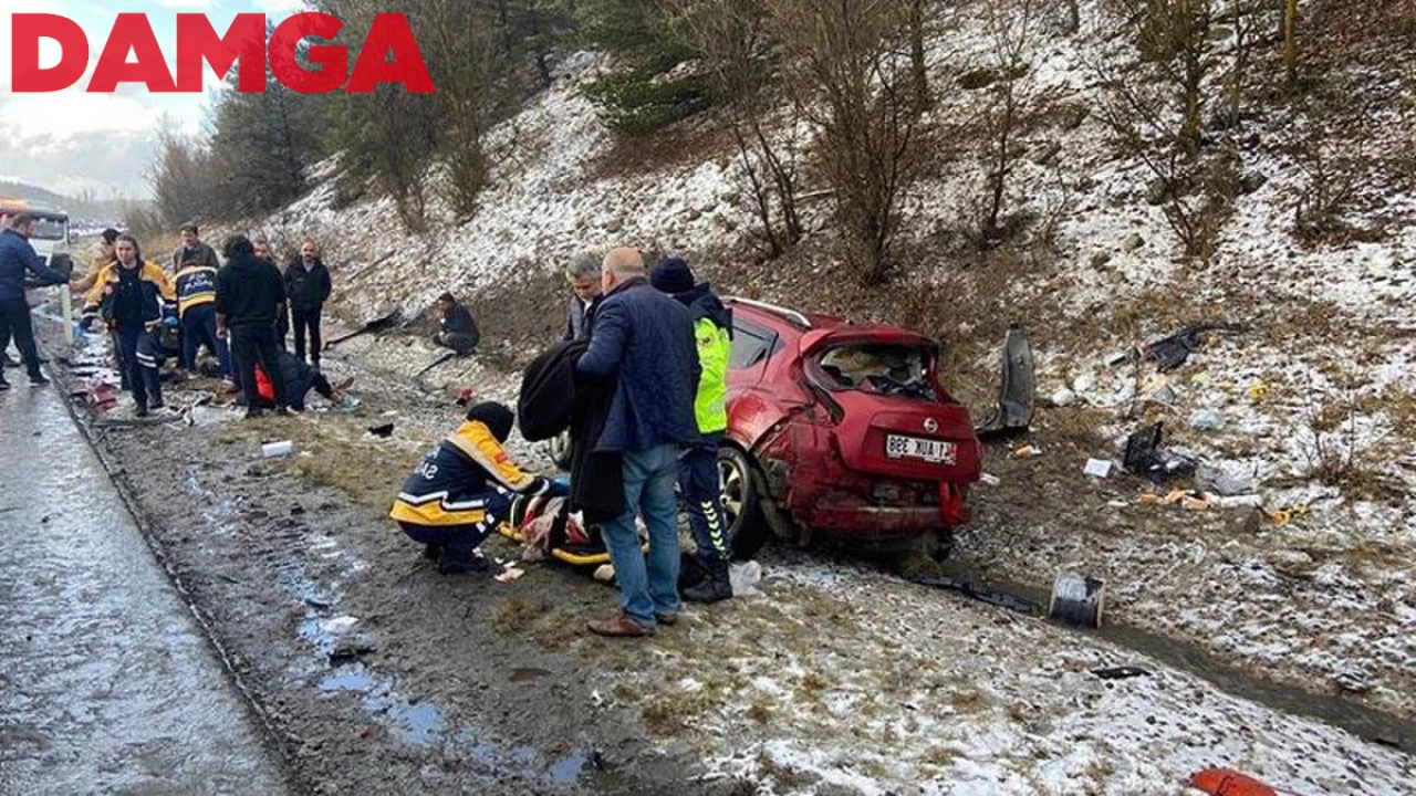 Bolu Gerede'de Trafik Kazası: 1 Ölü, 3 Yaralı