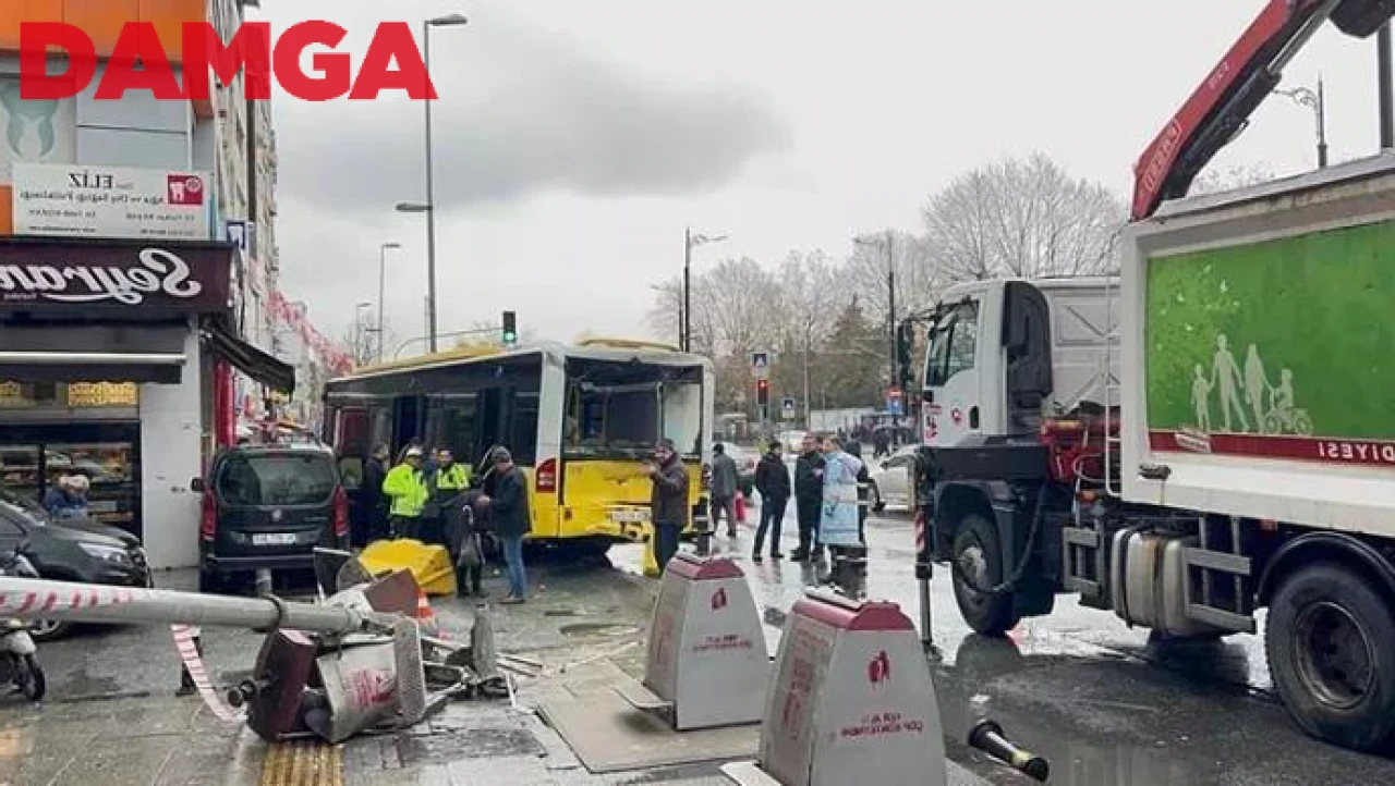 İstanbul Fatih'te Zincirleme Trafik Kazası: Şans Eseri Yaralanan Yok