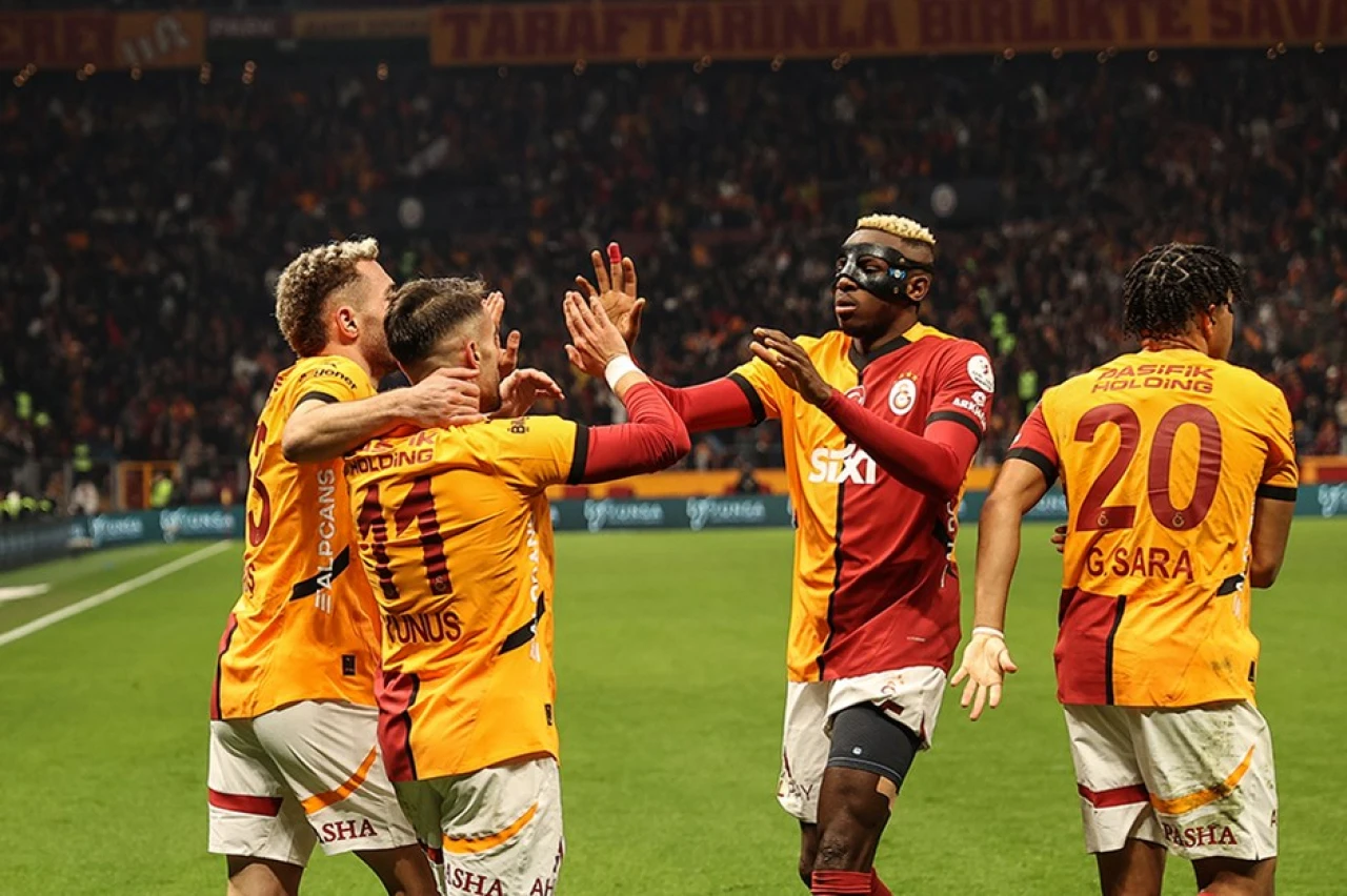 Cimbom yeni yılın ilk maçında yine galip