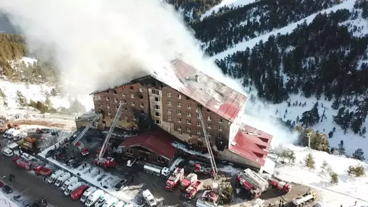 Kartalkaya'daki otel yangını soruşturmasında tutuklu sayısı 22 oldu