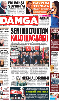 DAMGA 05 Kasım 2024 Salı Sayfaları