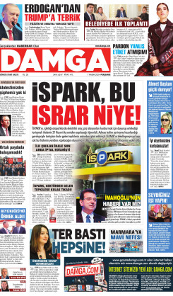 DAMGA 07 Kasım 2024 Perşembe Sayfaları