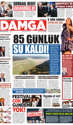 DAMGA 08 Kasım 2024 Cuma Sayfaları