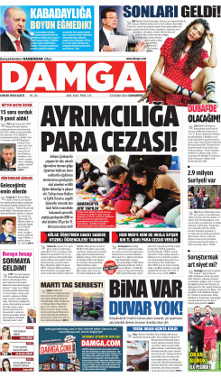 DAMGA 23 Kasım 2024 Cumartesi Sayfaları