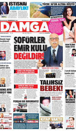 DAMGA 02 Aralık 2024 Pazartesi Sayfaları