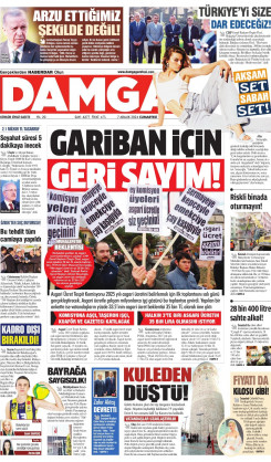 DAMGA 07 Aralık 2024 Cumartesi Sayfaları