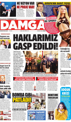 DAMGA 08 Aralık 2024 Pazar Sayfaları