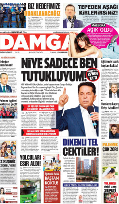 DAMGA 19 Aralık 2024 Perşembe Sayfaları