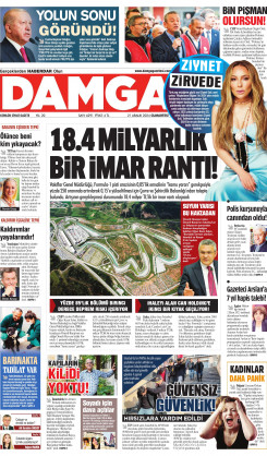 DAMGA 21 Aralık 2024 Cumartesi Sayfaları