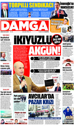 DAMGA 3 Şubat 2025 Pazartesi Sayfaları