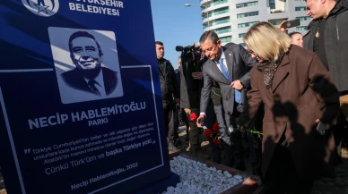 Çankaya'ya Hablemitoğlu parkı açıldı! "Gerçek bir vatanseverdi"