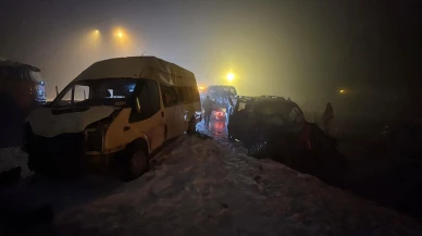 Bolu Dağı'nda zincirleme kaza: 6 yaralı