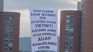 Afiş krizi devam ediyor: Duvar ördüler, tel çektiler!