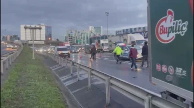 Bağcılar TEM’de zincirleme kaza!