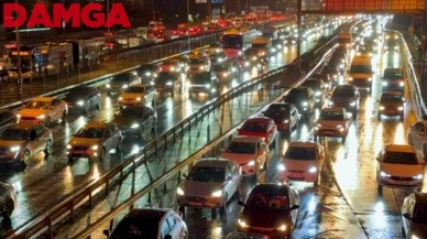 İstanbul’da Akşam Mesai Çıkışı Trafik Yoğunluğu %87 Oranında Yaşandı