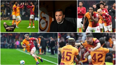 Galatasaray Süper Lig’de Devre Arasına Rekorlar Kırarak Zirvede Girdi!