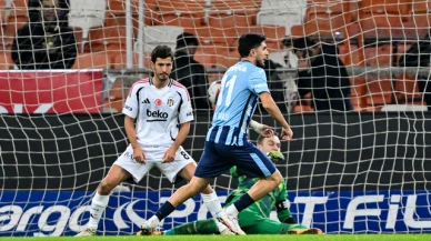 Beşiktaş, Adana Demirspor'a 2-1 mağlup oldu!