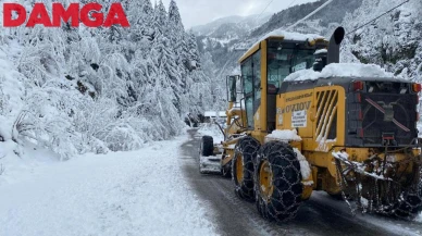 Doğu Karadeniz'de Kar Yağışı: Trabzon ve Giresun’da 383 Mahalle ve Köy Yolu Kapandı