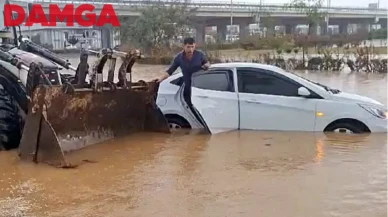 Manavgat'ta Yağmur Hayatı Olumsuz Etkiledi: Ev ve İşyerlerini Su Bastı!