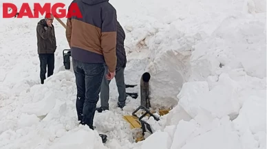 Şırnak Beytüşşebap’ta Çığ Faciası: Kepçe Operatörü Ölümden Döndü