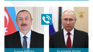 Putin'den Aliyev'e uçak kazası için taziye!