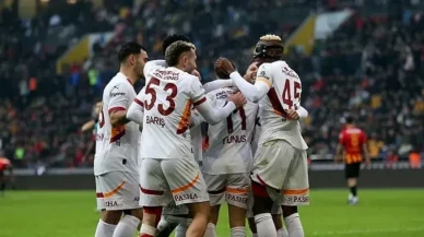 Galatasaray, Kayseri'de farka koştu: 5-1