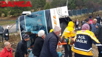 Isparta’da Yolcu Otobüsü Devrildi: Ölü ve Yaralılar var!