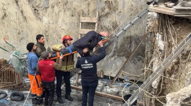 Avcılar'da işçi on metre yükseklikten düştü