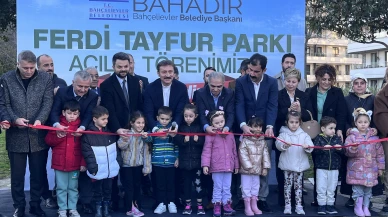 Ferdi Tayfur Parkı açıldı