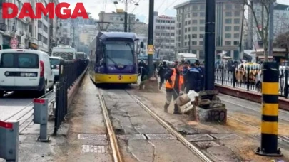 Kabataş-Bağcılar Tramvay Hattındaki Teknik Arıza, Vatandaşları Zora Soktu