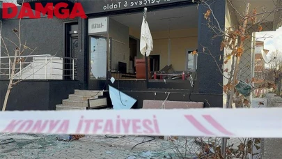 Konya'da Sanat Galerisinde Doğal Gaz Kaynaklı Patlama: 1 Yaralı