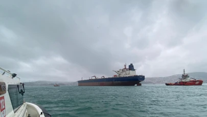 İstanbul Boğazı'nda tanker arızası! Gemi trafiği askıya alındı!