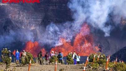 Kilauea Yanardağı Patlamaya Başladı!