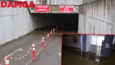 Rize’de Fırtına Hayatı Olumsuz Etkiledi