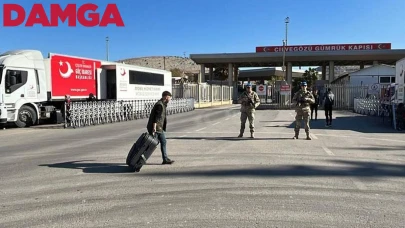 Cilvegözü Gümrük Kapısı'nda Suriyeliler İçin Yoğun Hazırlıklar