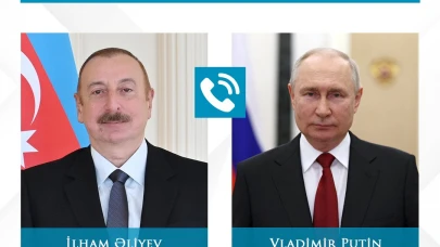 Putin'den Aliyev'e uçak kazası için taziye!