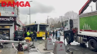 İstanbul Fatih'te Zincirleme Trafik Kazası: Şans Eseri Yaralanan Yok