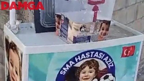 2 Yaşındaki SMA Hastası Aziz engin'in Bağış Kutusundaki Para Çalındı