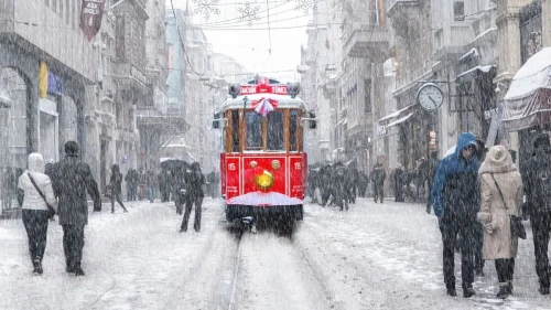 İstanbul'a kar geliyor!