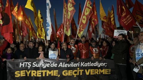 Alevi Katliamını protesto ettiler