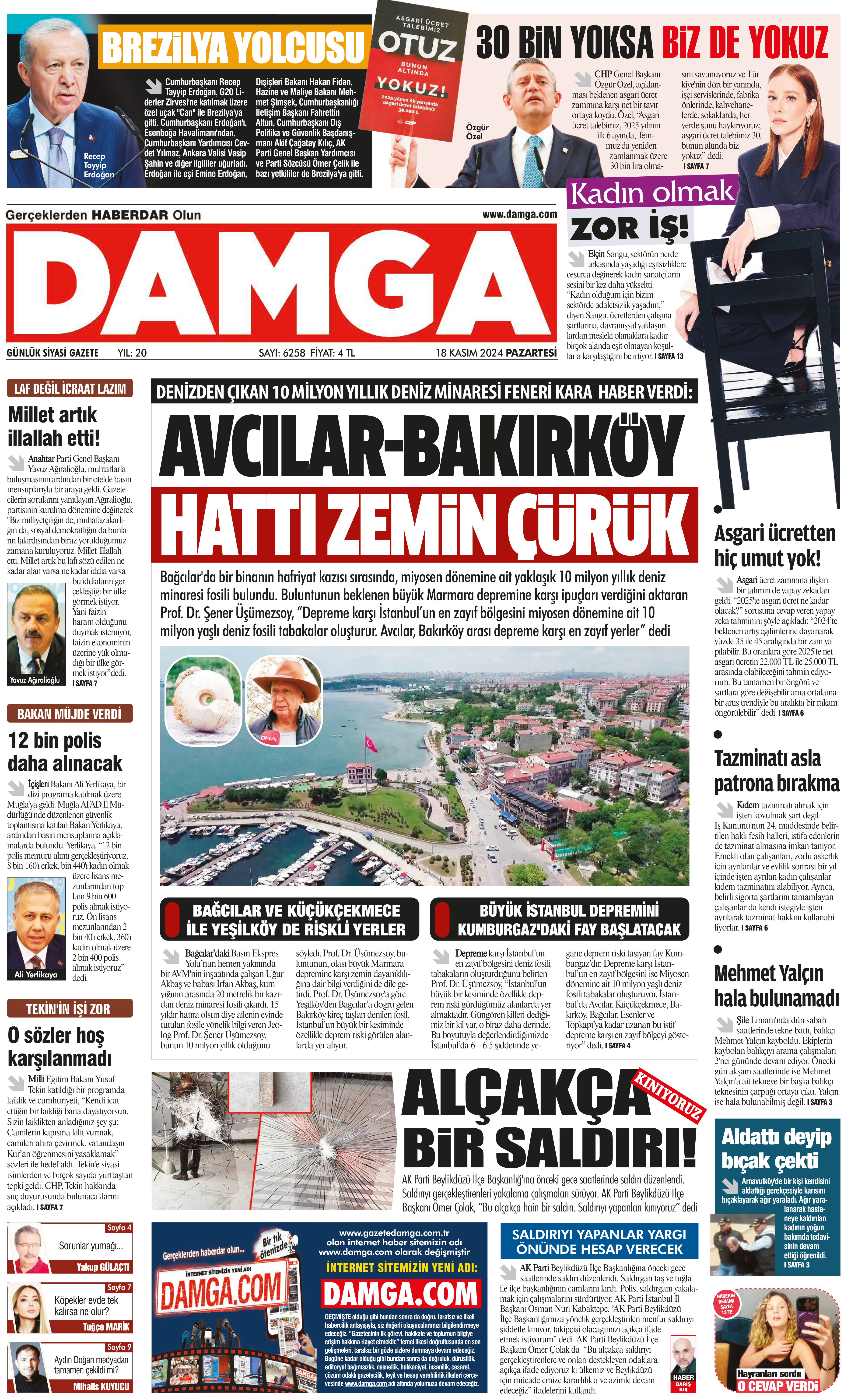 https://www.damgagazetesi.com/DAMGA 18 Kasım 2024 Pazartesi Sayfaları