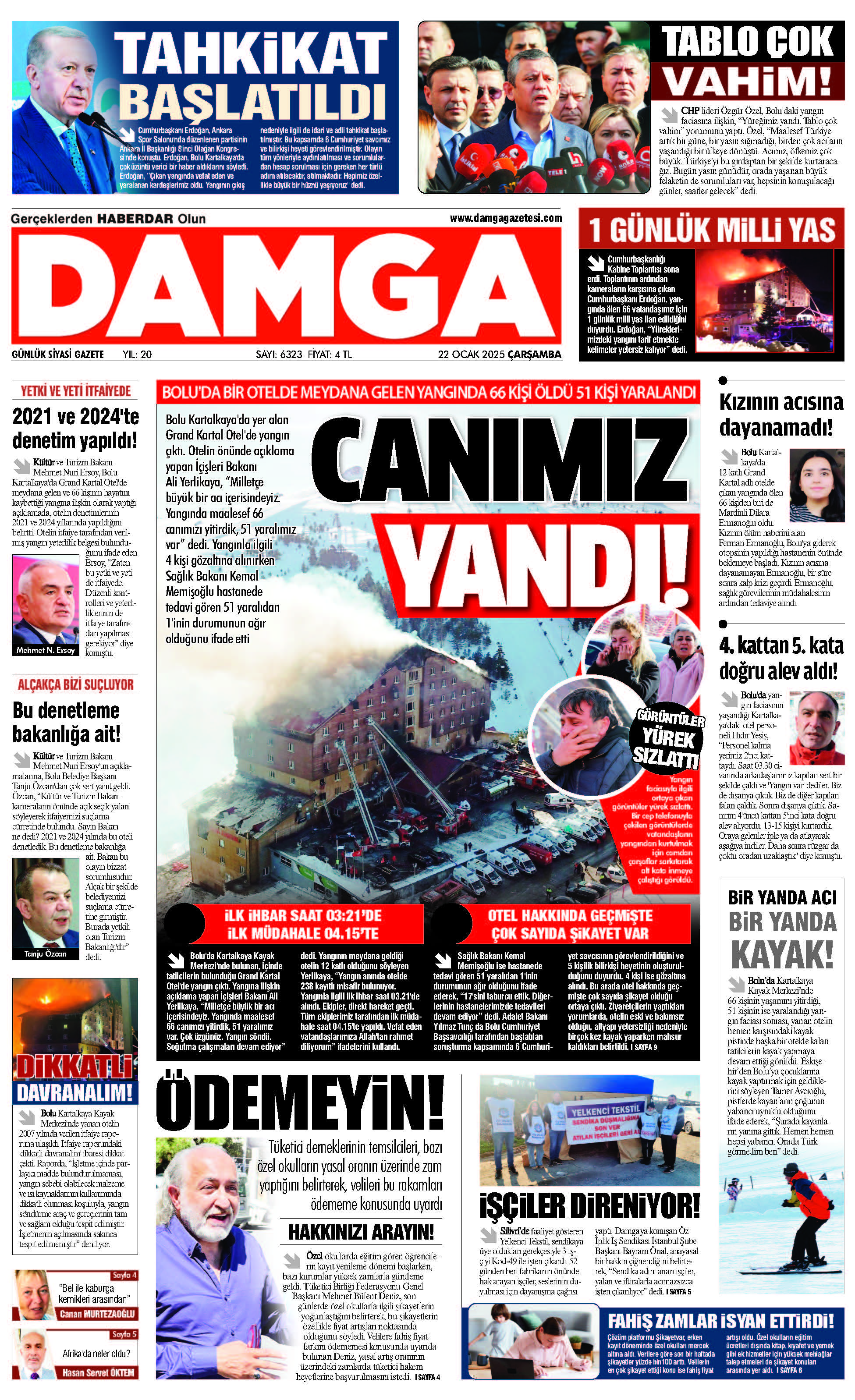 https://www.damgagazetesi.com/DAMGA 22 Ocak 2025 Çarşamba Sayfaları